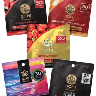5-Pack Best-Selling THC Gummies Sampler Bundle